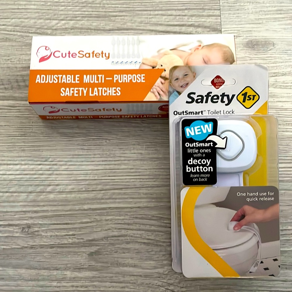 NEW- In box baby safety latches.